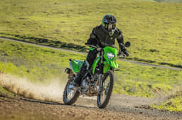 Kawasaki KLX230 off-road shot