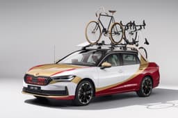 Skoda Superb concept pickup truck cycles