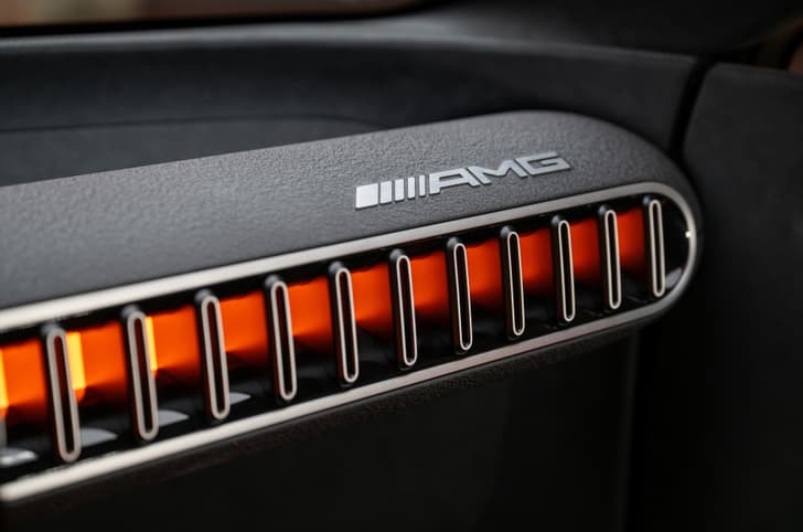 Mercedes AMG GT XX concept dashboard