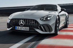 Mercedes-Benz AMG GT The AMG GT 63 Pro stands out with a more aggressive bumper and distinct wheels. Mercedes-Benz AMG GT The AMG GT 63 Pro stands out with a more aggressive bumper and distinct wheels.