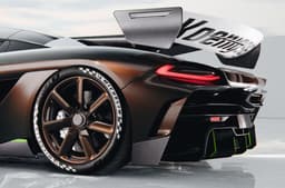 Koenigsegg Jesko Sadirs spear side shot of wheel and tyre