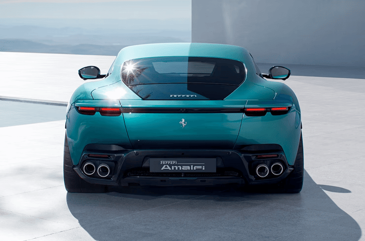 Ferrari Amalfi taillights