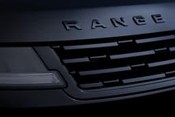 range rover sport sv black edition bonnet in studio