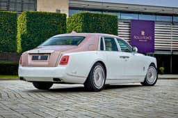 One off Rolls Royce Phantom Dentelle right rear static outdoors