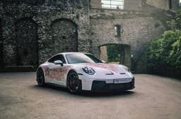 One off Porsche 911 GT3 front right static outdoors