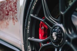 One off Porsche 911 GT3 alloy wheel lettering