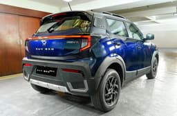 Mahindra XUV 3XO REVX rear right three quarter