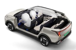 Kia Carens Clavis EV six airbags 