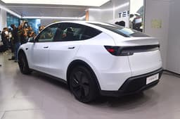 Tesla Model Y In typical Tesla fashion, the design is very understated. Tesla Model Y In typical Tesla fashion, the design is very understated.