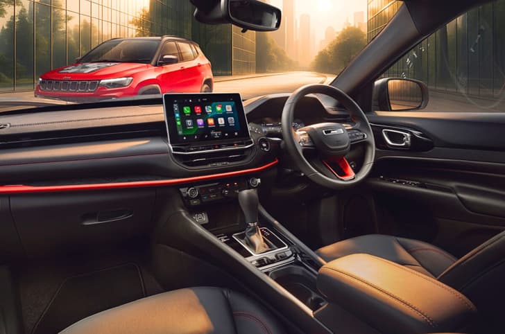 Jeep Meridian Trail Edition interior