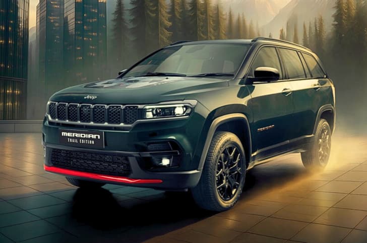 Jeep Meridian Trail Edition front left