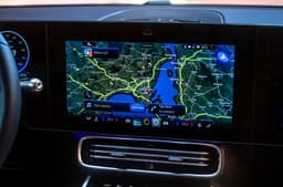 Mercedes-Benz CLA EV infotainment screen