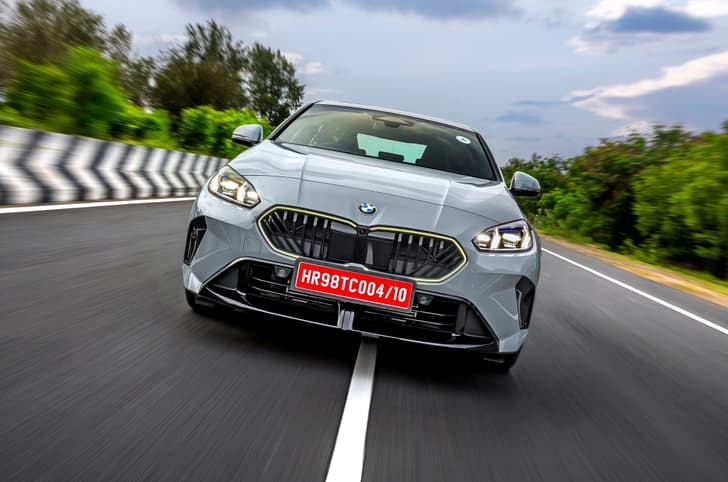 2025 bmw 2 series gran coupe on road