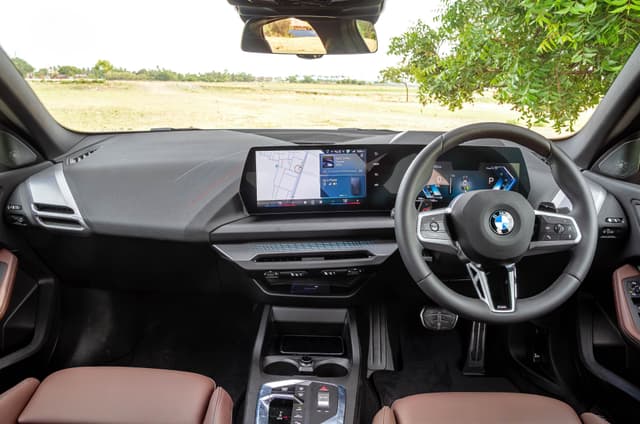 A curved dual-screen setup dominates the new 2 Series Gran Coupe's cabin. Image - 19465