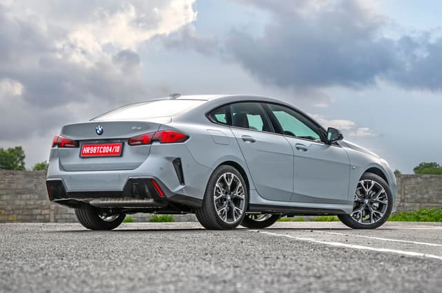 18-inch alloy wheels are standard, and the tail-lamps are chunkier on the new 2 Series Gran Coupe. Image - 19464