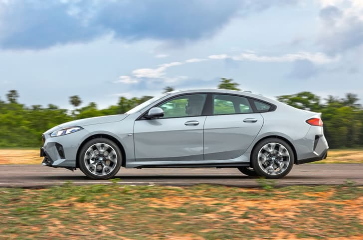 2025 bmw 2 series gran coupe on road