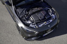 Mercedes AMG CLE 53 Coupe in field