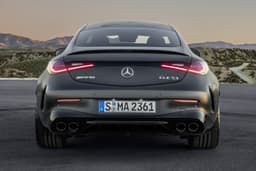 Mercedes AMG CLE 53 Coupe in field