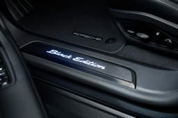 Porsche Taycan 4S Black Edition door sills