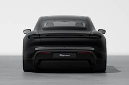 Taycan 4S Black Edition rear left studio