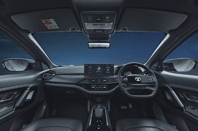 The interior also gets an all-black finish with gloss black inserts on the dashboard. Image - 19637