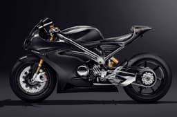 Norton V4SV left side profile static in studio