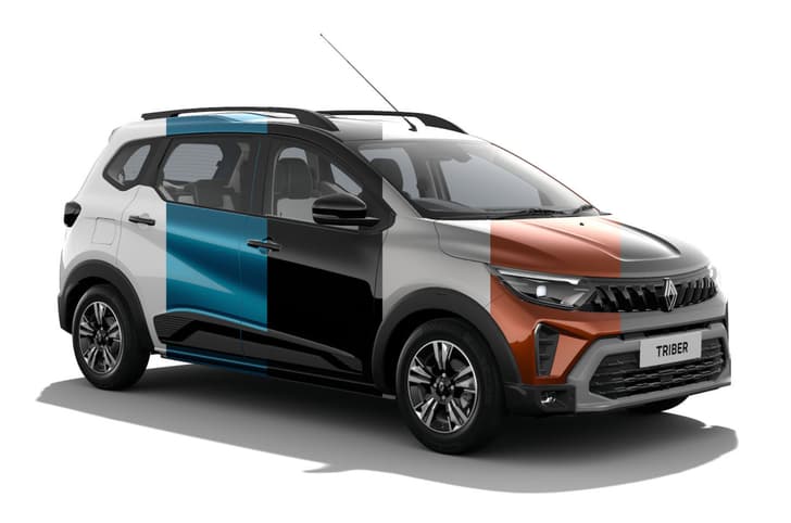 Renault Triber colours