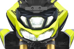 Honda CB125 Hornet fluorescent colour headlight