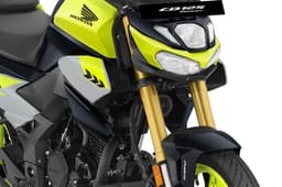 Honda CB125 Hornet golden USD fork, tank and headlight