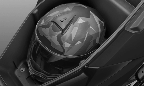 TVS Ntorq 125 Marvel Captain America edition boot underseat storage