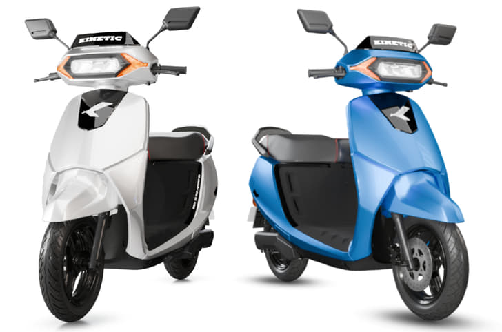 Kinetic DX white and blue