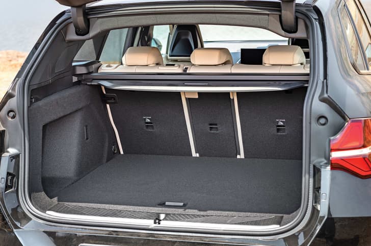 BMW X3 boot space