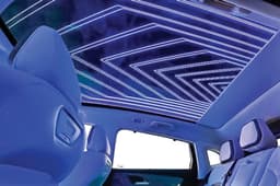 Mahindra XEV 9e panoramic sunroof