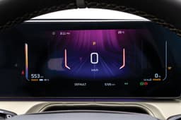 Mahindra XEV 9e digital instrument cluster
