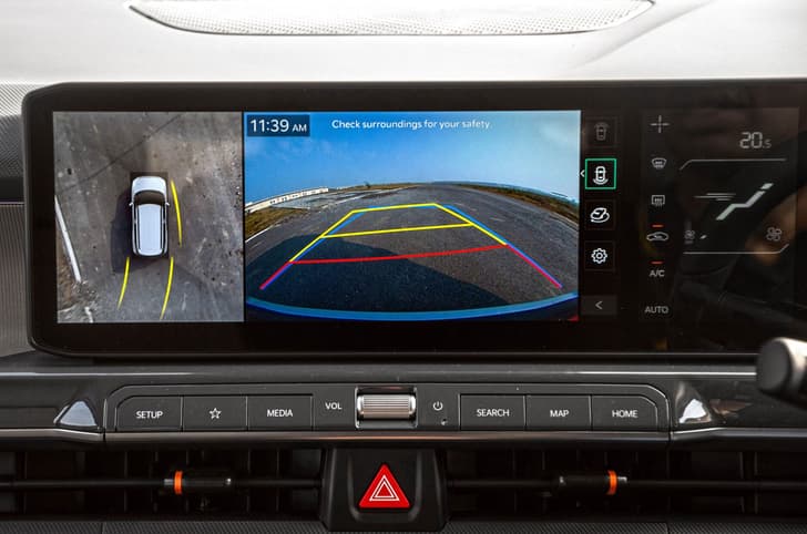 kia syros 360 degree camera