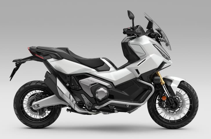 Honda XADV side profile static in studio