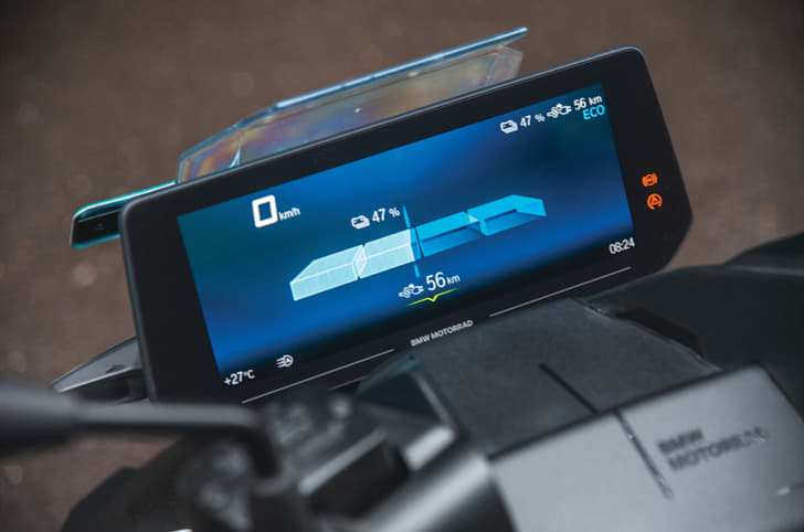 BMW CE 04 TFT dash