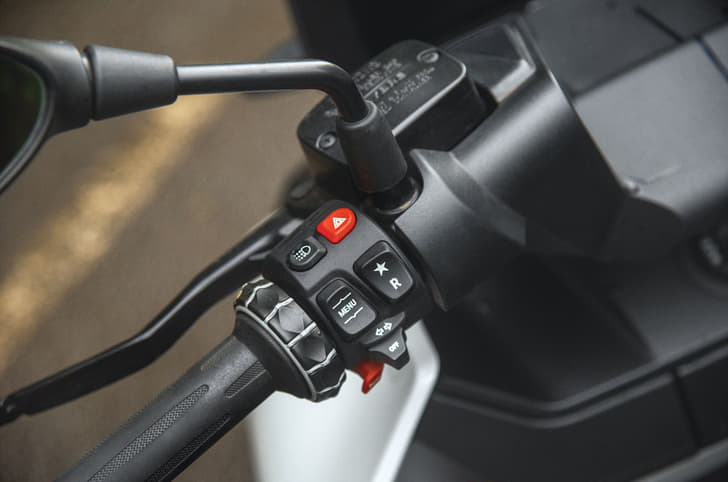 BMW CE 04 jog dial