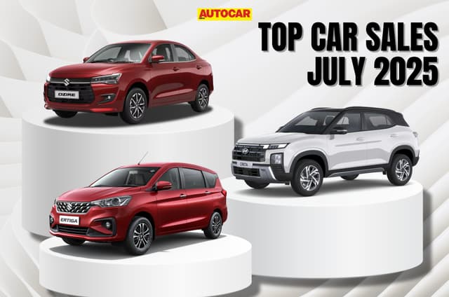 Top 10 bestselling cars in July 2025 in pictures