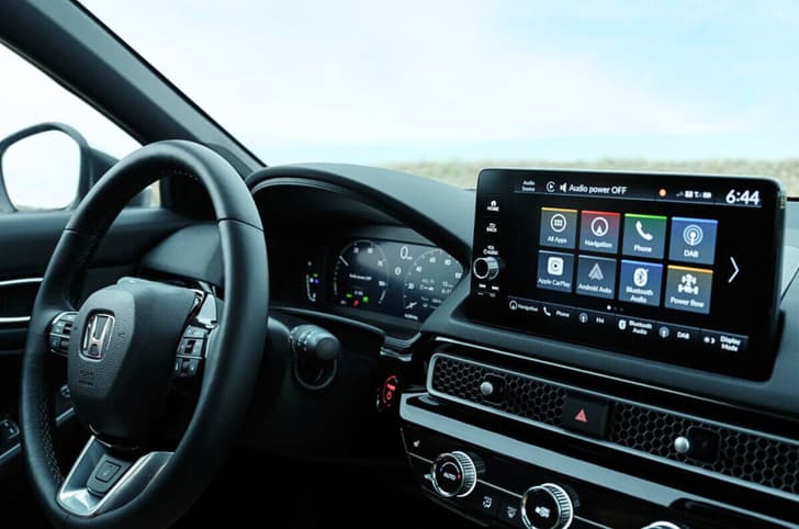 2025 honda civic facelift in field