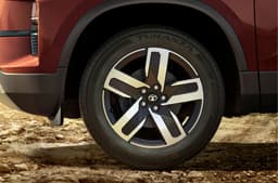 Tata Safari Adventure X + alloy wheel