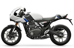 Triumph Thruxton 400 left side shot 