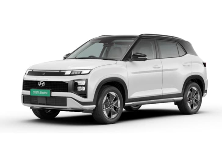 Hyundai Creta Electric Atlas White/Abyss Black