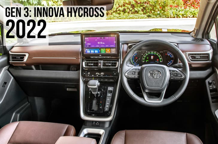 toyota innova hycross in field