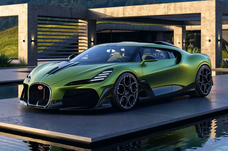 bugatti brouillard in studio