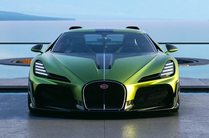 bugatti brouillard in studio