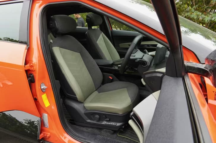 Mahindra BE 6 powered driver's seat