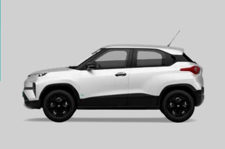 Tata Punch EV Pristine White monotone