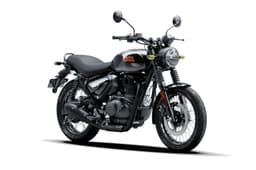 Base Royal Enfield Hunter 350 with factory black