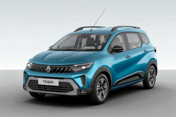 Renault Triber in Zanskar Blue colour